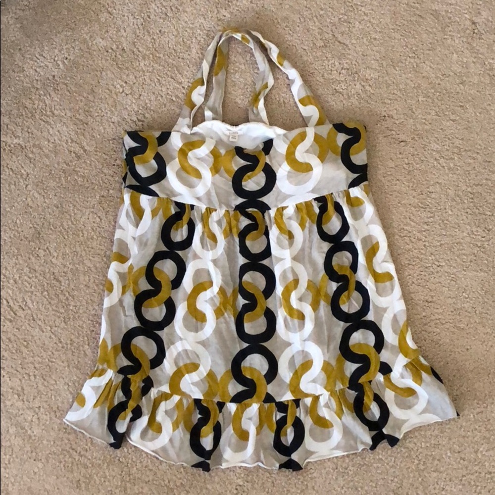 J. Crew crossback halter XS